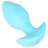 Cuties Mini - vibrerende anaalplug - klein formaat - blauw