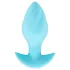 Cuties Mini - vibrerende anaalplug - klein formaat - blauw