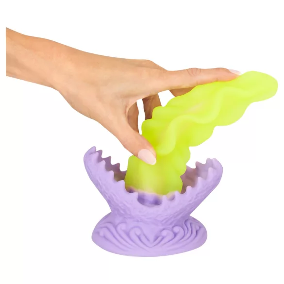 Beasty Cocks - dildo - glow in the dark - groen