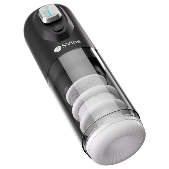 Snail Vibe Ikon Spark - automatische masturbator (zwart)
