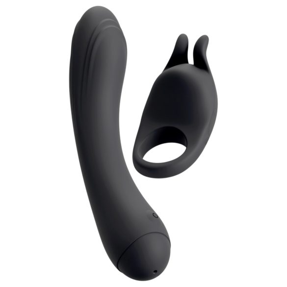 Couple Choice - penisring en G-spot vibrator - grijs