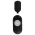 You2Toys - op afstand bedienbare dubbele strap-on vibrator (zwart)