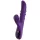 You2Toys - knikkende vibrator met bewegende ring en clitorisstimulator (paars)