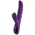 You2Toys - knikkende vibrator met bewegende ring en clitorisstimulator (paars)