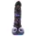 Beasty Cocks Firefly Fantasies - verwarmende, stotende fantasievibrator (blauw) - 23,4 cm