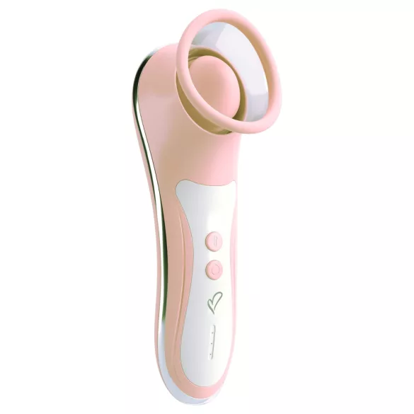 Beau Coeur Lyvena - zuigende en pulserende clitorisstimulator (roze)