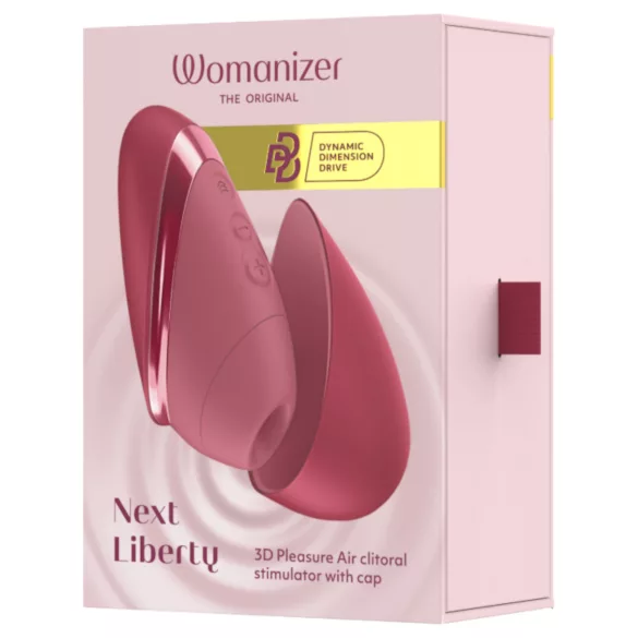 Womanizer Next Liberty - luchtdruk clitorisstimulator (rood)