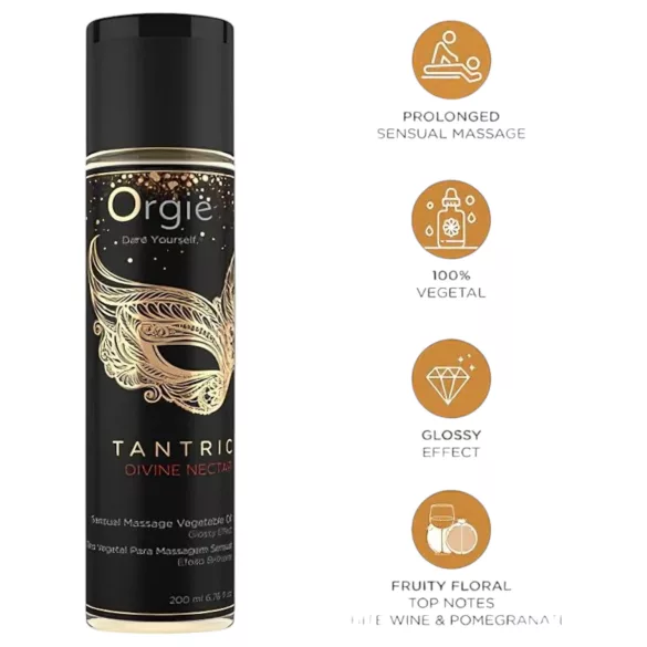 Orgie - massageolie - sensueel - 200ml
