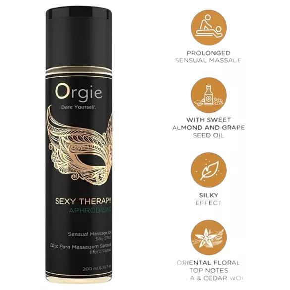 Orgie Aphrodisiac - massageolie - sensueel - 200ml