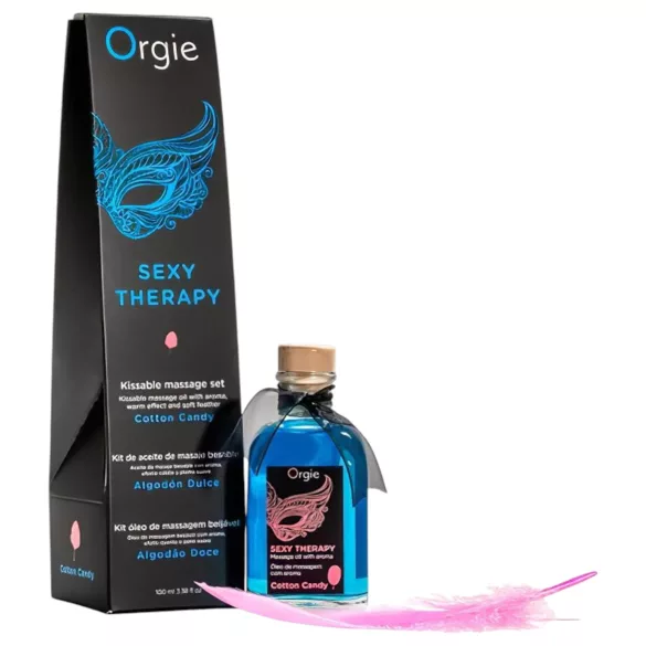 Orgie - massageolie set - suikerspin