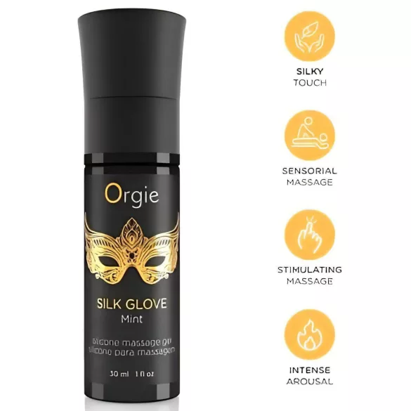 Orgie - Massager met parelketting - Massagegel 30ml
