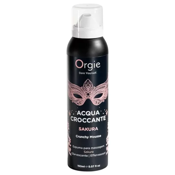 Orgie Acqua Croccante - massage schuim - kersenbloesem - 150ml