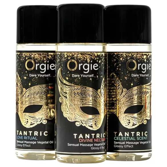 Orgie - massageolie set - sensueel - 3x30ml