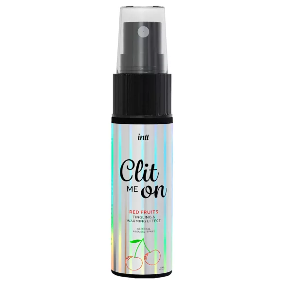 intt Clit Me On - vloeibare vibrator clitorisspray - rode vruchten (12 ml)