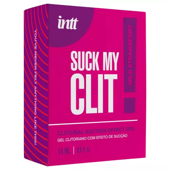 Intt Suck My Clit - clitoris stimulerende gel voor vrouwen - aardbei (15 ml)