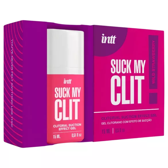 Intt Suck My Clit - clitoris stimulerende gel voor vrouwen - aardbei (15 ml)