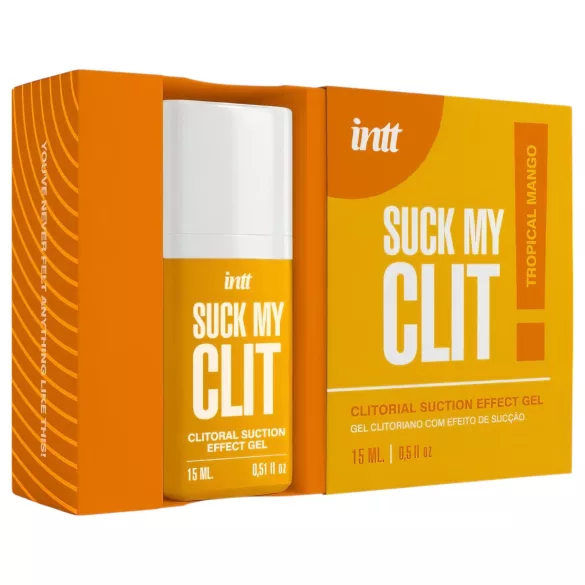 Intt Suck My Clit - clitoris stimulerende gel voor vrouwen - mango (15 ml)
