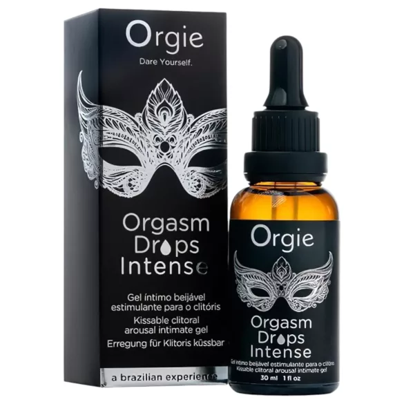 Orgie Orgasm Drops Intense - stimulerende intieme gel voor vrouwen (30 ml)