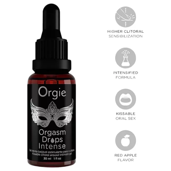Orgie Orgasm Drops Intense - stimulerende intieme gel voor vrouwen (30 ml)