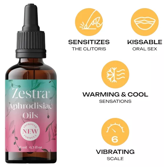 Zestra - afrodisiaca olie voor vrouwen (15 ml)