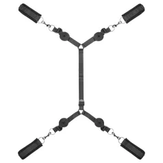 Obaie - onder‑matras bondageset (zwart)