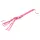Zweep - kunstleer - roze - 42cm