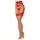 Obsessive Matildea - kanten hold-up kousen - rood - L/XL