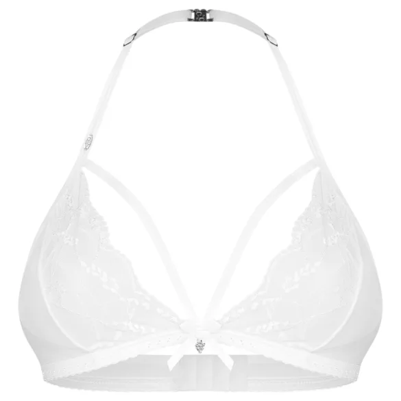 Obsessive Weddya - tweedelige lingerieset (wit)