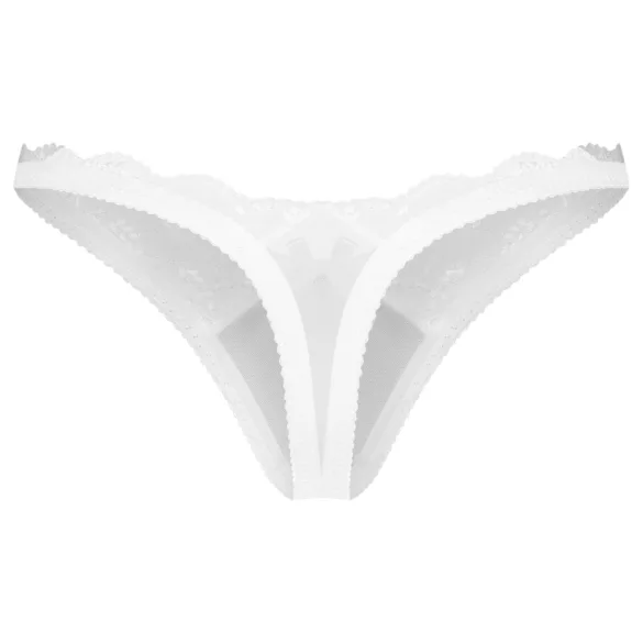 Obsessive Weddya - tweedelige lingerieset (wit)