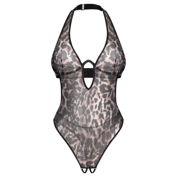 Obsessive Addia - luipaardprint open body