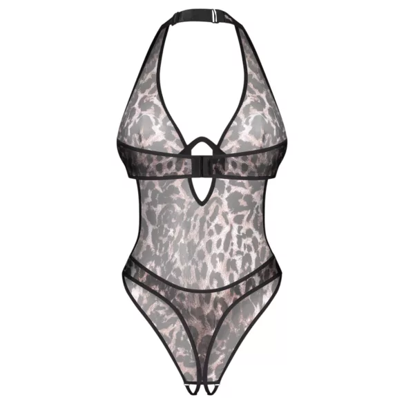 Obsessive Addia - luipaardprint open body