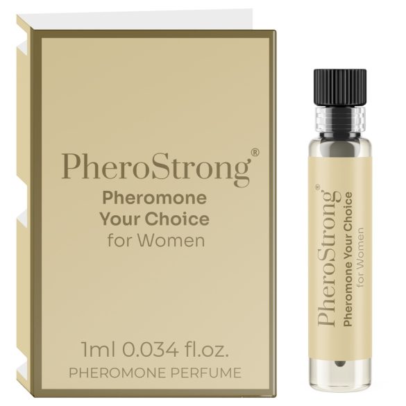 PheroStrong Your Choice - feromonen parfum voor vrouwen (1ml)