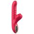 Sweet Play - vibrator met stootfunctie en clitorisstimulatie - siliconen - roze