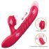 Sweet Play - vibrator met stootfunctie en clitorisstimulatie - siliconen - roze