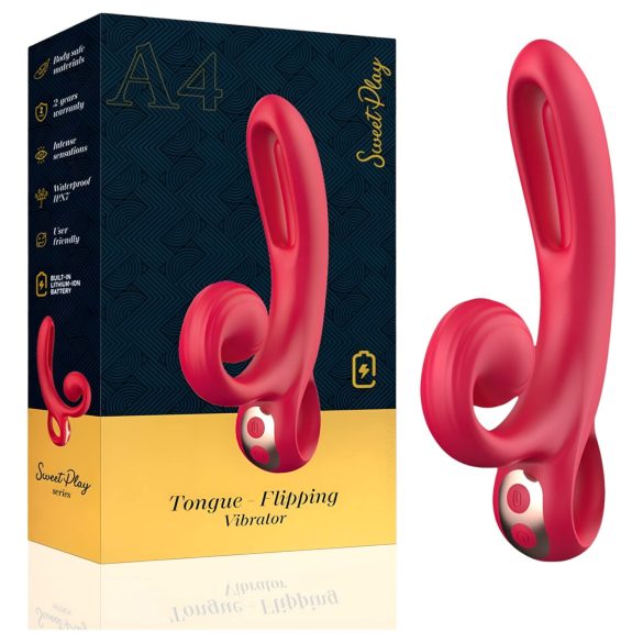Sweet Play A4 clitorisstimulator (rood)