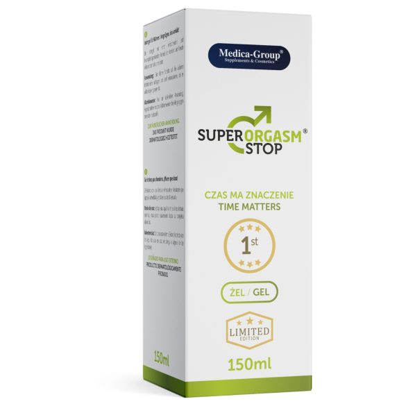 Super Orgasm Stop - vertraging crème - gel voor uitstel orgasme - 150ml