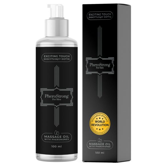 PheroStrong massageolie voor mannen (100 ml)