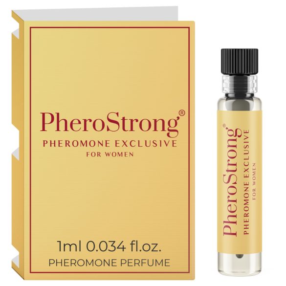 PheroStrong Exclusive - feromonenparfum voor vrouwen (1ml)
