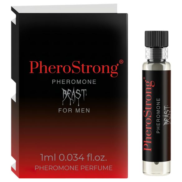 PheroStrong Beast - Feromonenparfum voor Mannen (1ml)