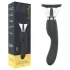 Erospace Sweet Play - 2-in-1 clitorisstimulator vibrator met tong en zuigfunctie (zwart)