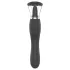 Erospace Sweet Play - 2-in-1 clitorisstimulator vibrator met tong en zuigfunctie (zwart)