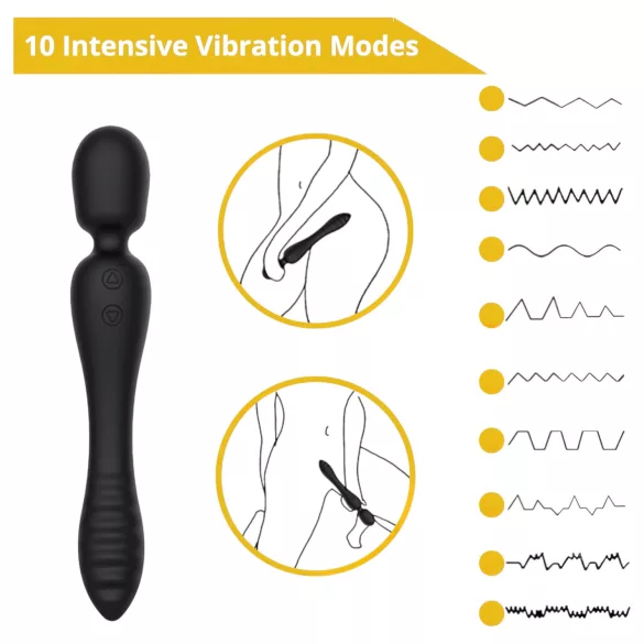Sweet Play - G-spot vibrator en massager - zwart