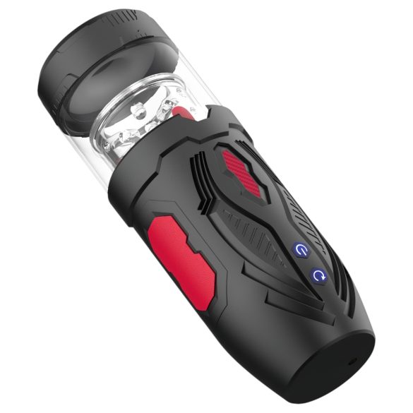 Men's Play - automatische masturbator - draaifunctie - zwart