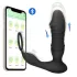 Men's Play - Anale vibrator - App-gestuurd, stotend - Zwart