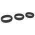 Men's Play - dikke penringen set - zwart (3 stuks)