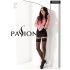 Passion ST003 - kanten jarretelkousen (zwart) - L/XL