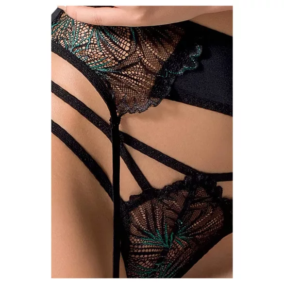 Passion Floris - lingerie set - zwart