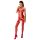 Passion BS056 - Gehaakte Netset (rood) - S-L