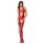 Passion BS057 - lingerie set - zigzag net - rood - S-L