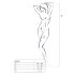 Passion BS057 - Zigzag Net Set (rood) - S-L